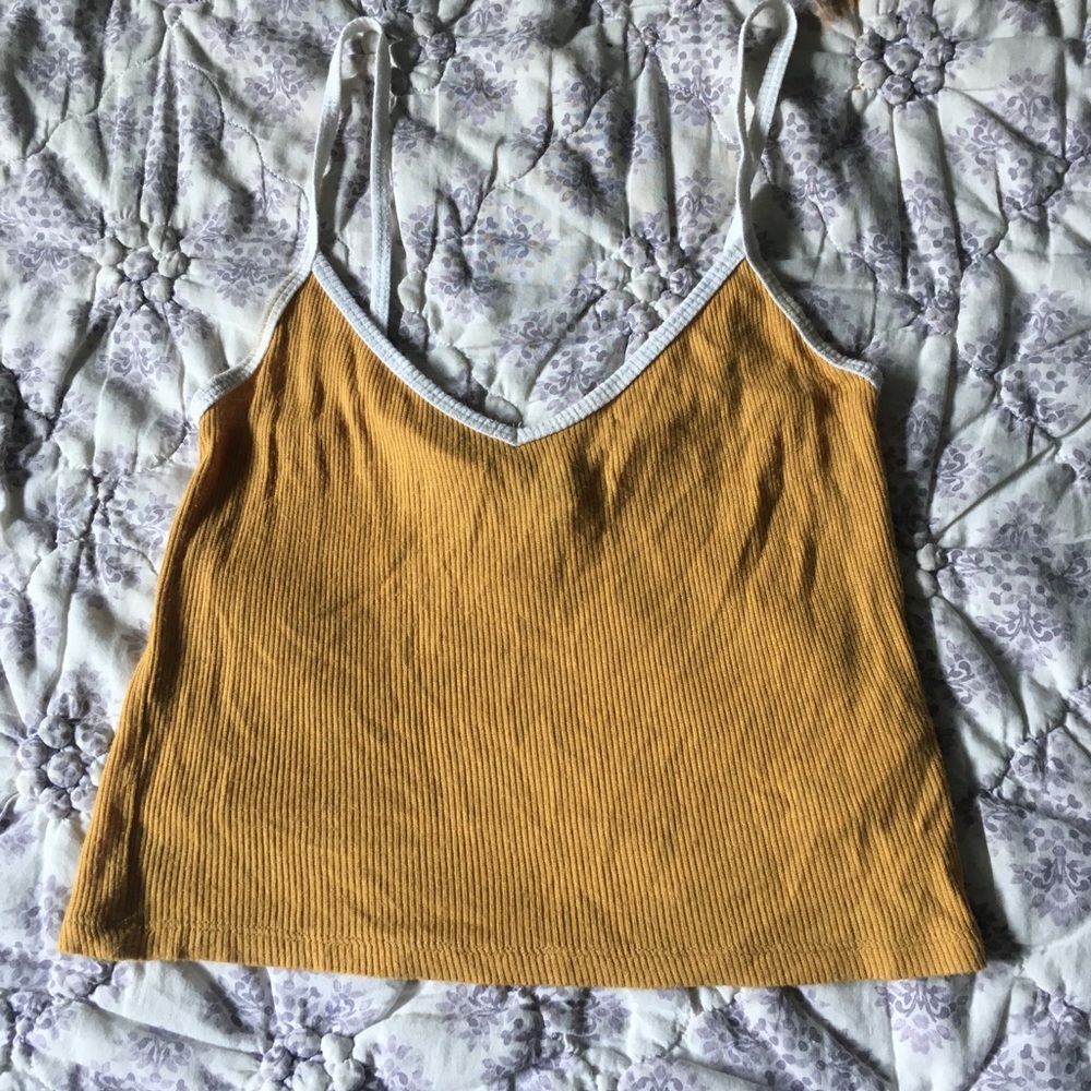 Yellow tank top